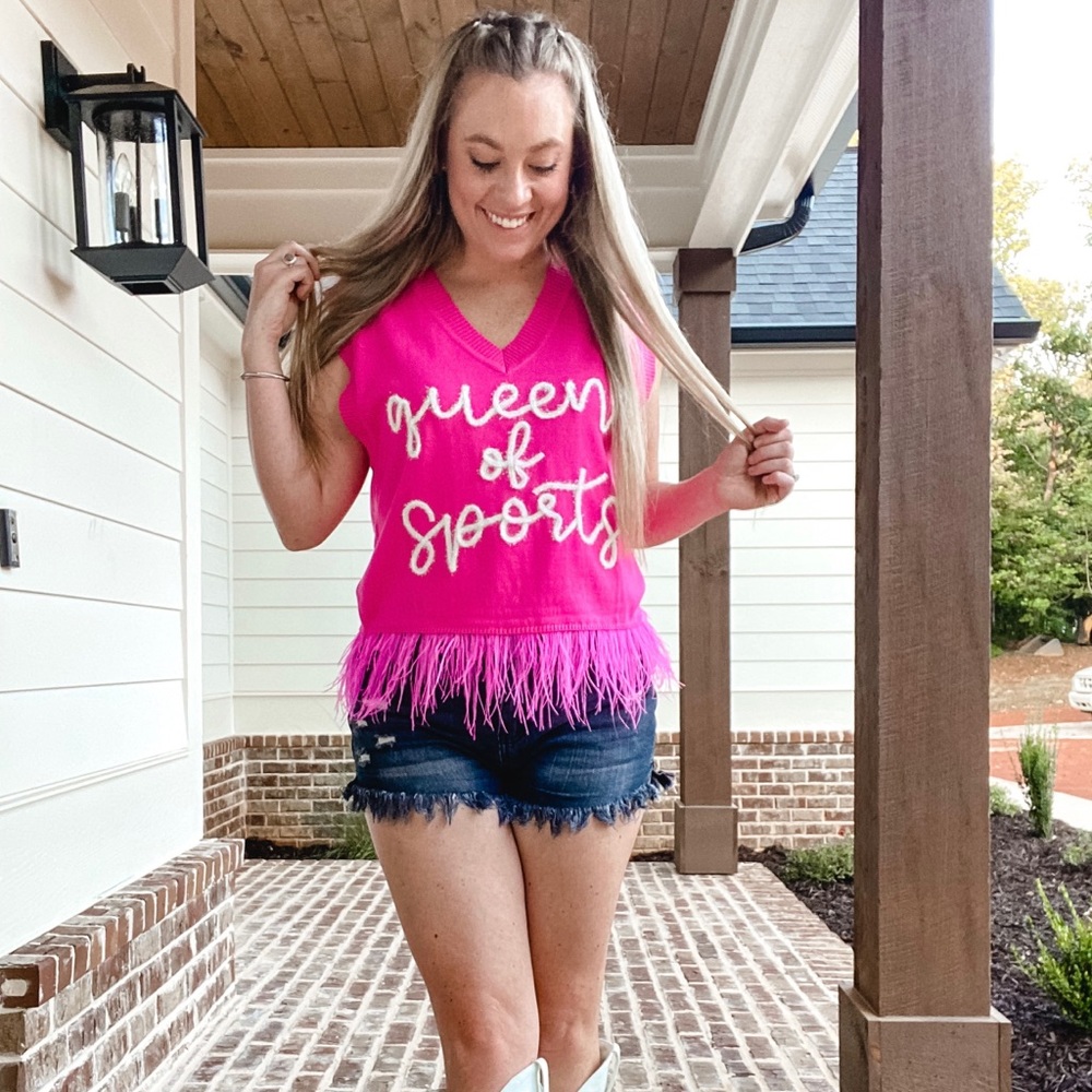 Queen of Sports sweater tank